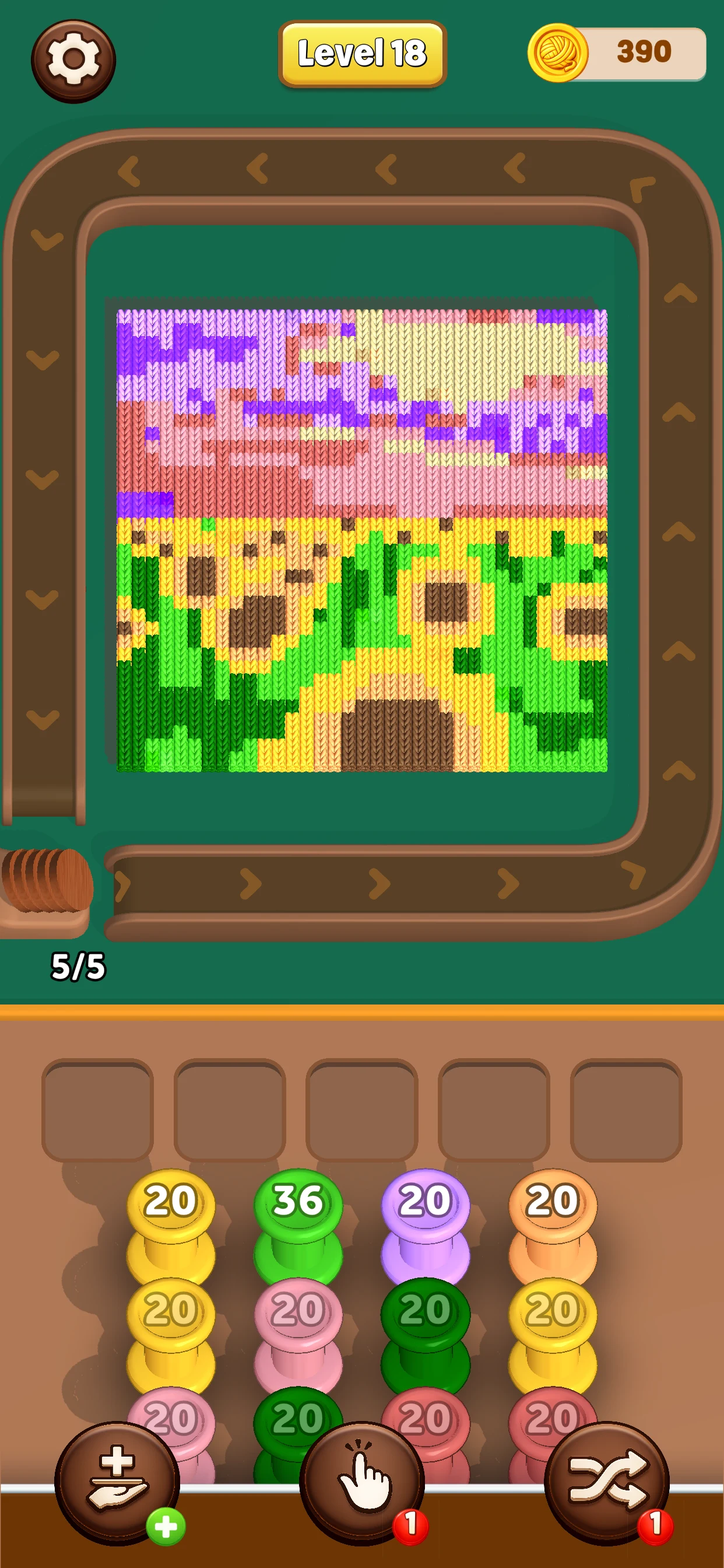Wool Flow 3D screenshot